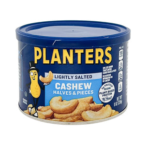 One unit of Planters Lightly Salted Cashew Halves & Pieces 8 oz