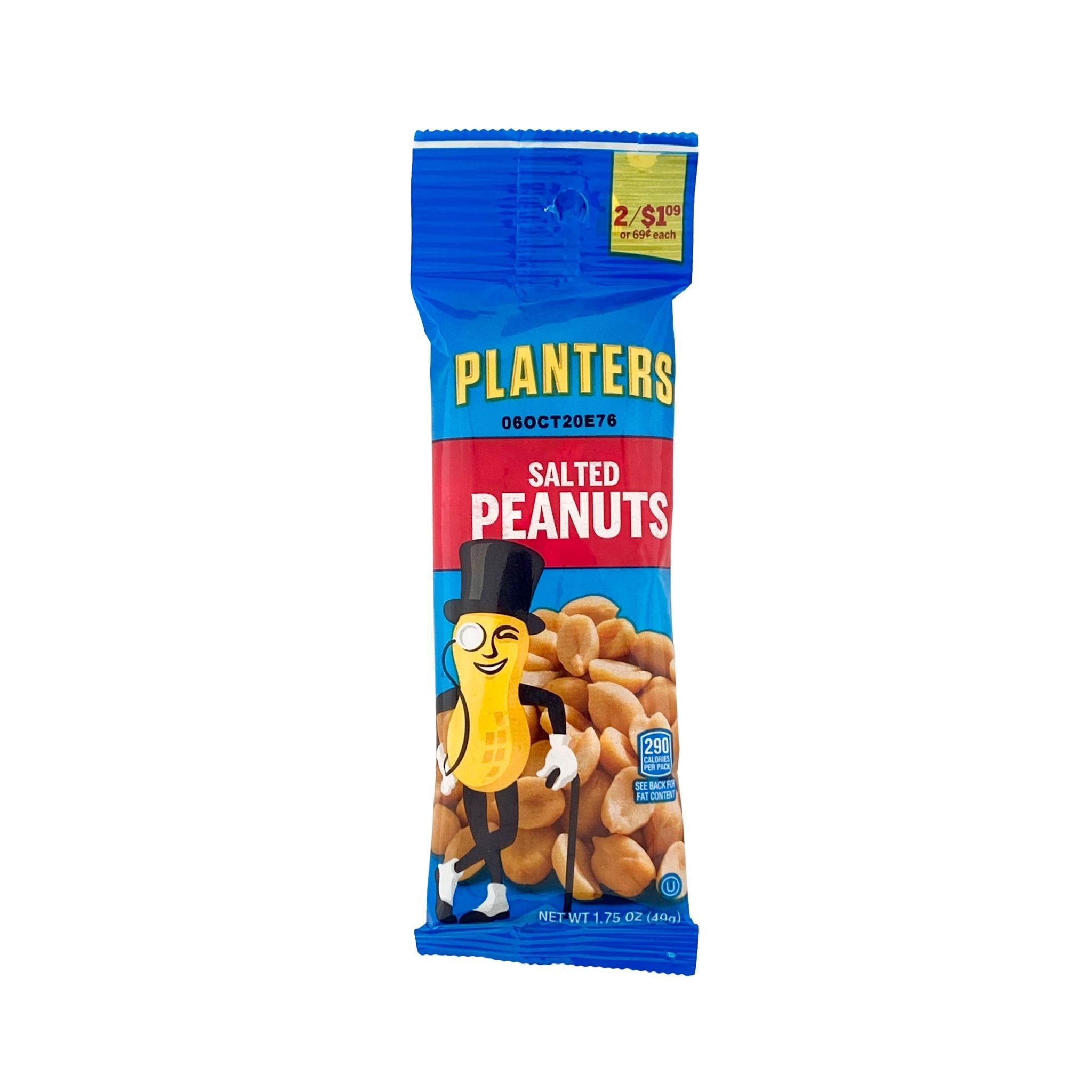 Planters Salted Peanuts 1.75 oz 2/$1.09