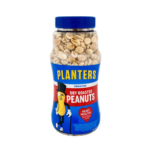 Planters Unsalted Dry Roasted Peanuts 16 oz