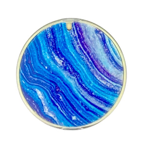 PopGrip Mirror Baja Tide Agate Gloss