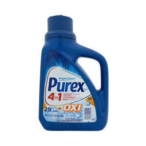 One unit of Purex 4 in 1 + Oxi Laundry Detergent 29 loads 43.5 fl oz