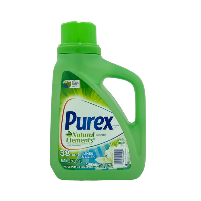 Purex Natural Elements Linens & Lilies Laundry Detergent 38 loads 50 fl oz