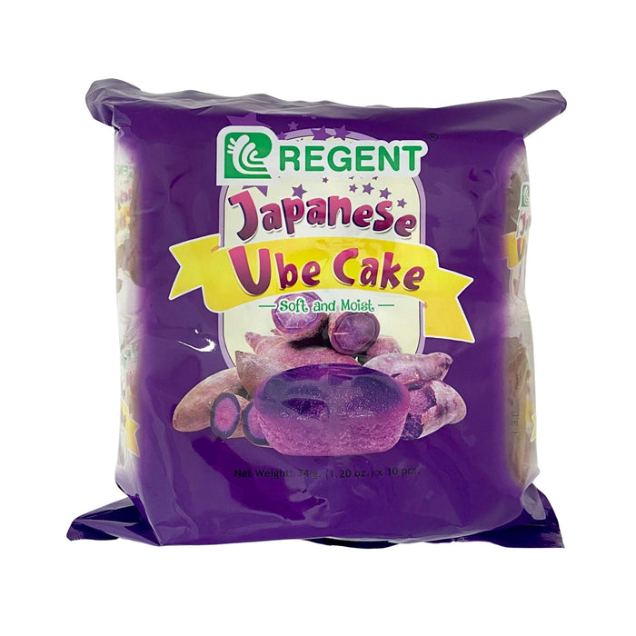 Regent Japanese Ube Cake 10 pcs 1.20 oz