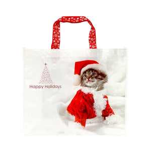 Reusable Bag - Holiday - Kitten