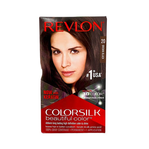 Box of Revlon Colorsilk Ammonia-free Hair Color - Black
