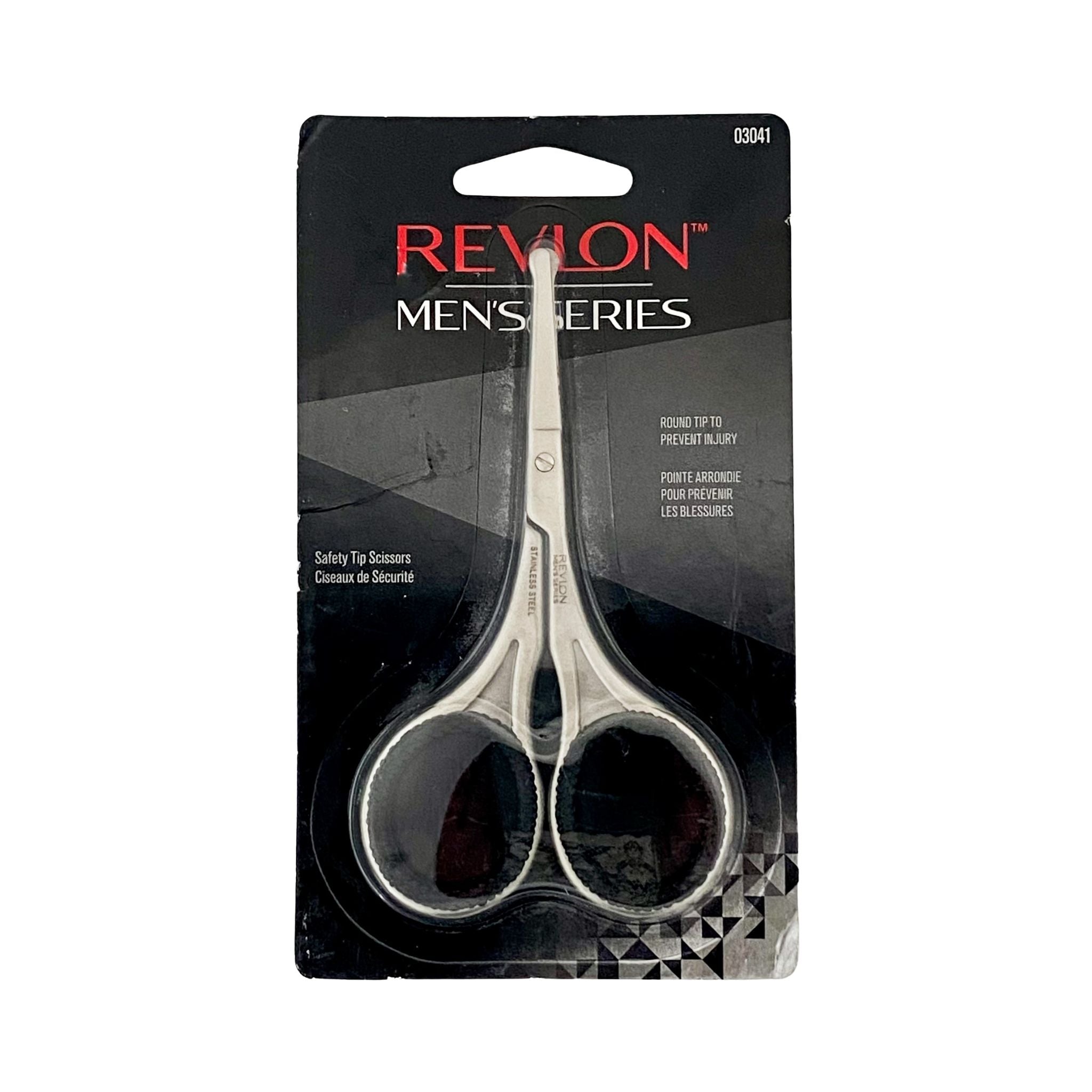 Bazic 8 Bent Handle Stainless Steel Scissors