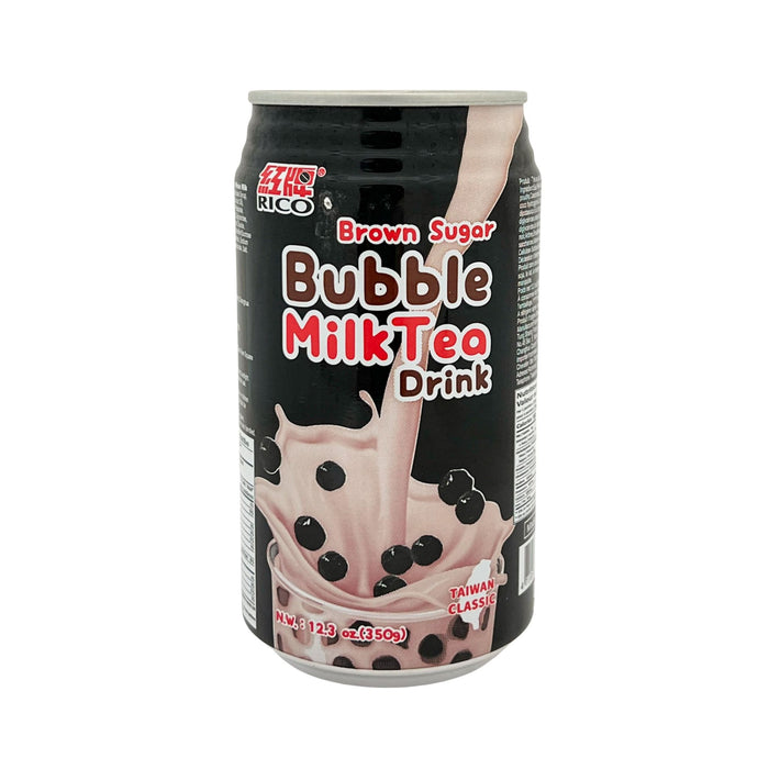 Rico Bubble Milk Tea Drink - Brown Sugar 12.3 oz