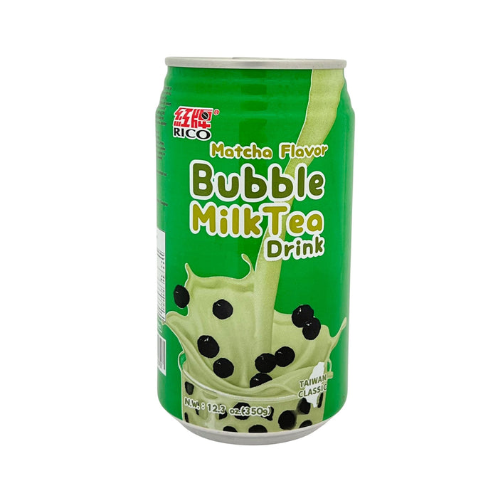 Rico Bubble Milk Tea Drink - Matcha 12.3 oz