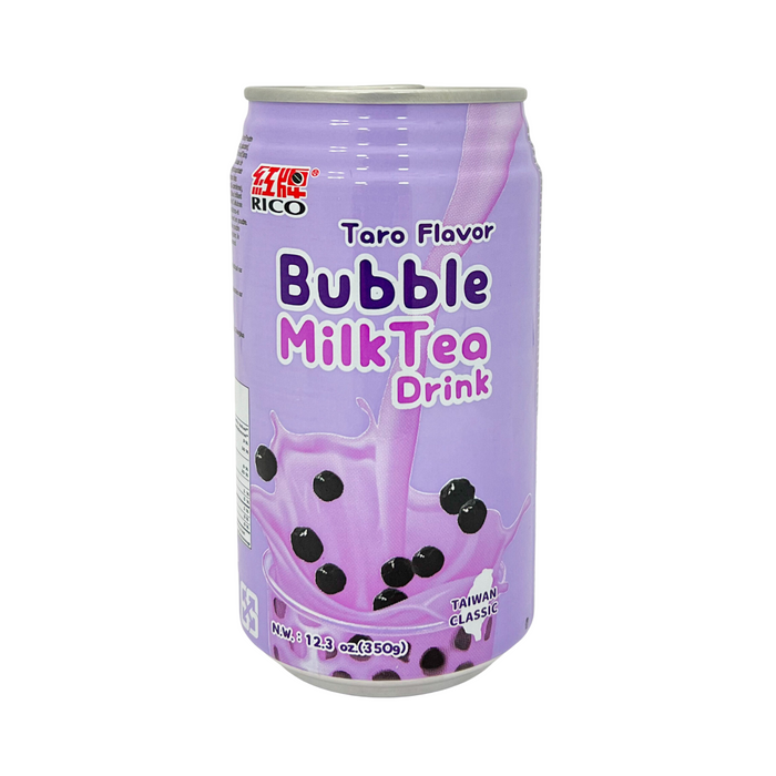 Rico Bubble Milk Tea Drink Taro 12.3 oz