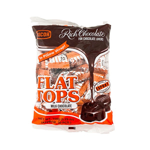 Ricoa Flat Tops Milk Chocolate 5.29 oz