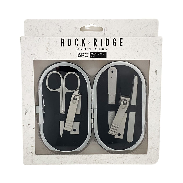 Rock Ridge Men's Care 6pc Manicure Set