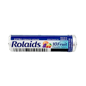 Rolaids Extra Strength Antacid 10 Tablets 