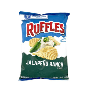 Ruffles Jalapeno Ranch Potato Chips 2 1/2 oz