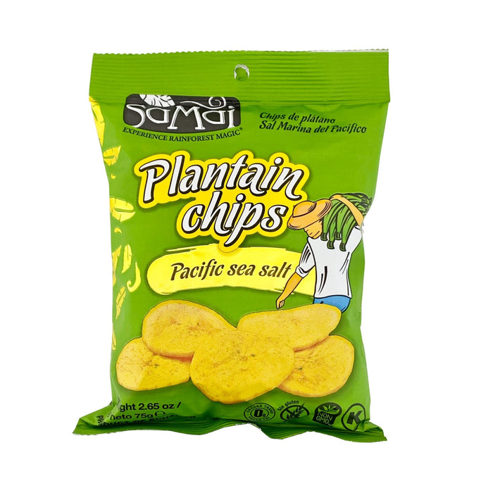 Samai Plantain Chips Pacific Sea Salt 2.65 oz