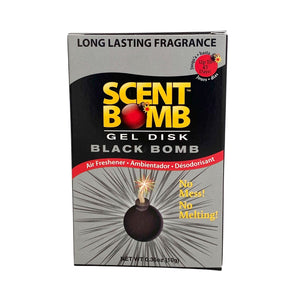 Scent Bomb Gel Disk Air Freshener - Black Bomb