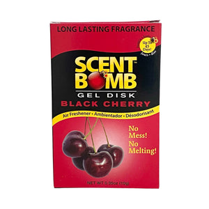 Scent Bomb Gel Disk Air Freshener - Black Cherry