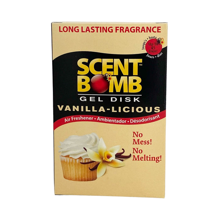 Scent Bomb Gel Disk Air Freshener - Vanilla-licious