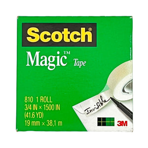 One unit of Scotch Magic Tape 3/4 in 1 roll