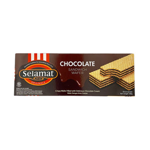 One box of Selamat Chocolate Wafers 7 oz