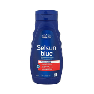 One unit of Selsun Blue Medicated anti-dandruff Shampoo 11 oz