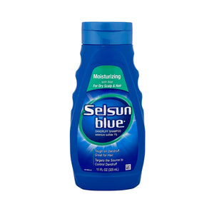 Selsun Blue Moisturizing with Aloe Dandruff Shampoo 11 oz