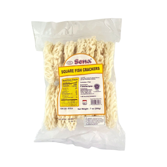 Sena Square Fish Crackers 7 oz