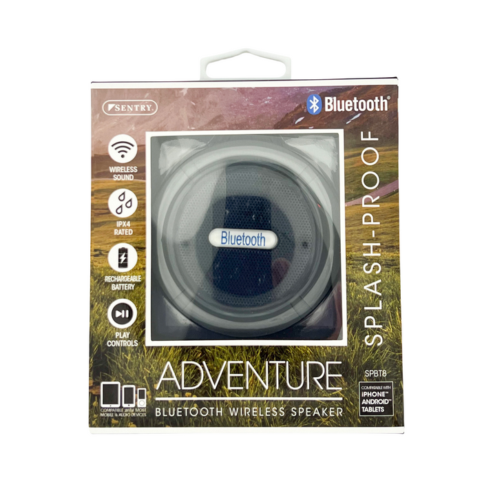 Sentry Adventure Splashproof Bluetooth Speaker
