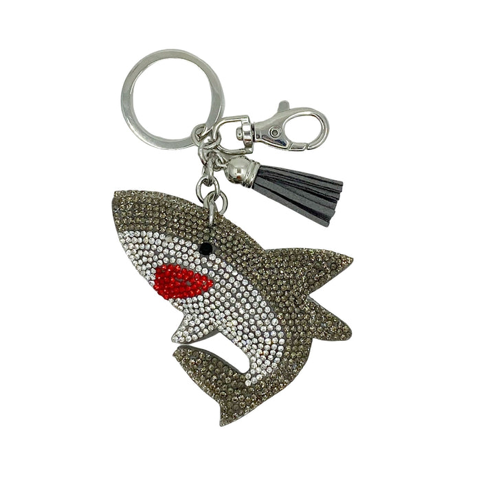 Shark - Galveston - Sparkling Charms Keychain