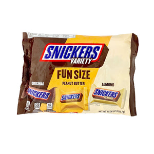 One bag of Snickers Fun Size Variety 10.36 oz