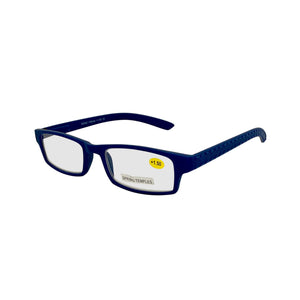 Soft Finish Reader Eyeglasses - Blue