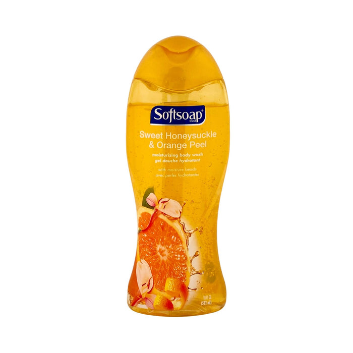 Softsoap Sweet Honeysuckle & Orange Peel Body Wash 18 oz