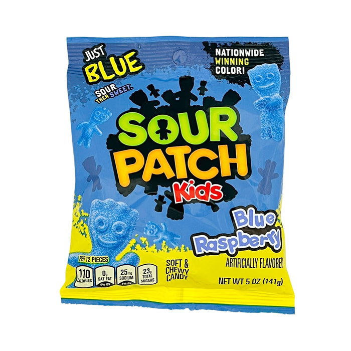 Sour Patch Kids Blue Raspberry Soft & Chewy Candy 5 oz