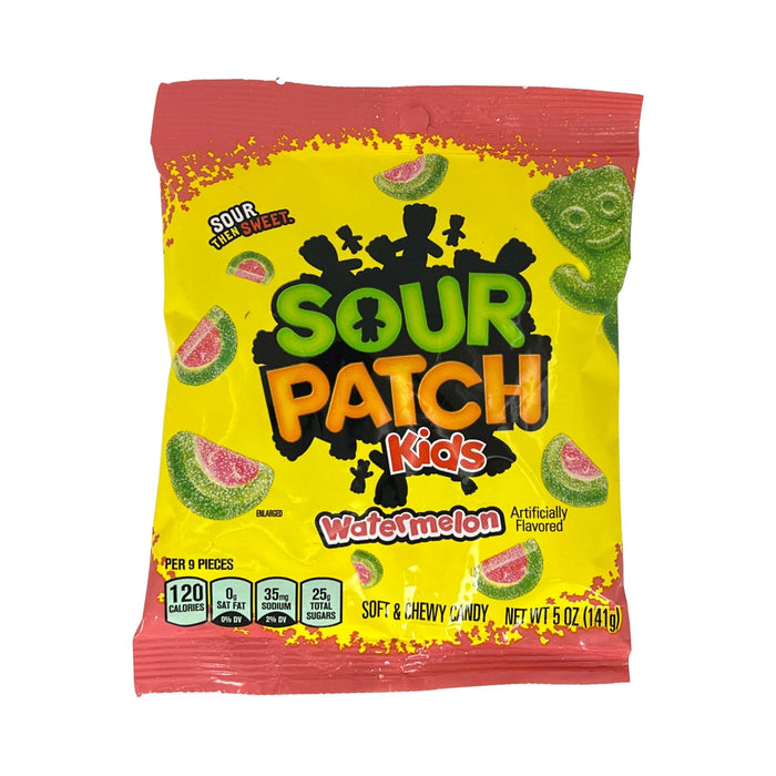 Sour Patch Kids Watermelon Soft & Chewy Candy 5 oz