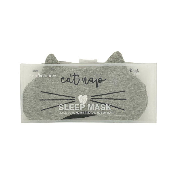 Spa Solutions Sleep Mask Cat Nap - Gray