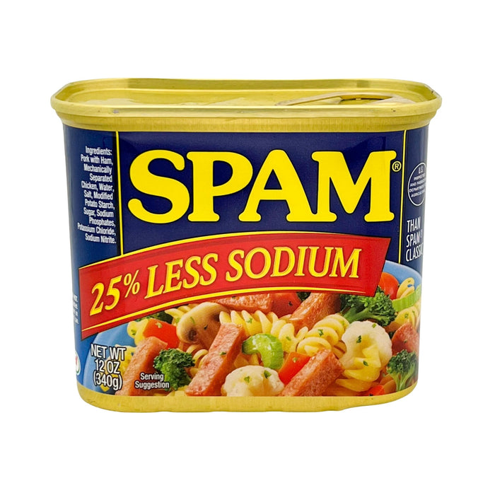 Spam 25% Less Sodium 12 oz