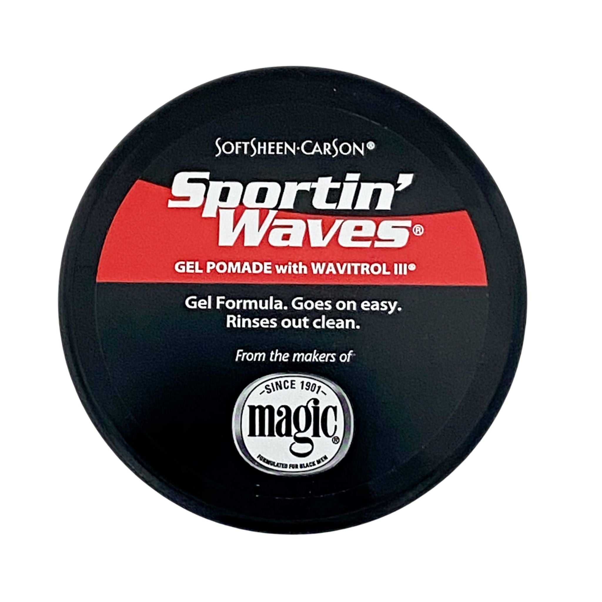 Sportin' Waves Gel Pomade With Wavitrol III oz