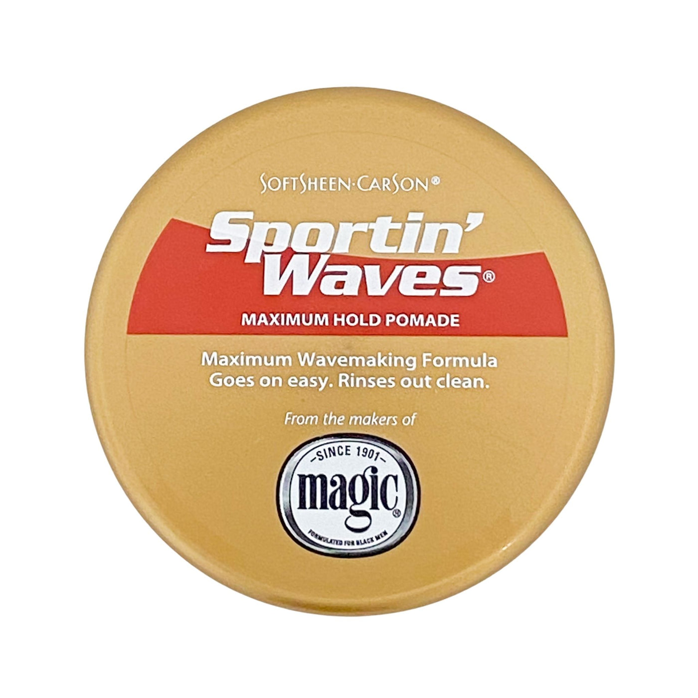 Sportin' Waves Maximum Hold Pomade oz