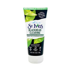 St. Ives Blackhead Clearing Green Tea & Bamboo Scrub 6 oz