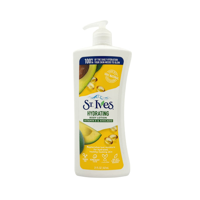 St. Ives Hydrating Body Lotion Vitamin E & Avocado 21 fl oz