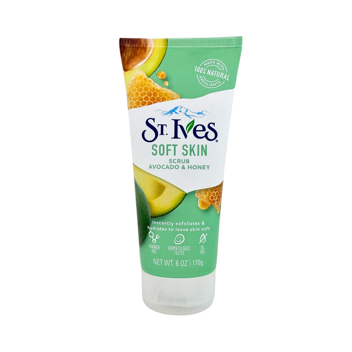 St. Ives Soft Skin Scrub Avocado & Honey 6 oz