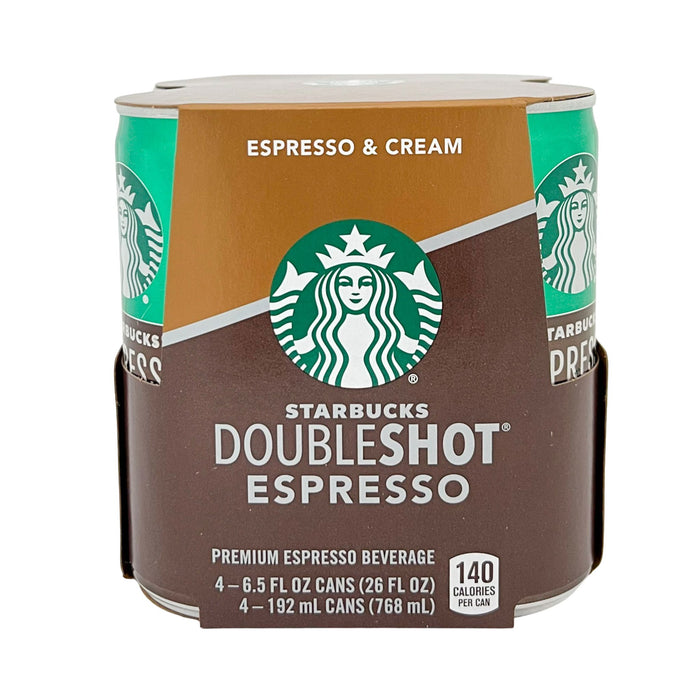Starbucks Doubleshot Espresso - Espresso & Cream 4 x 65 fl oz