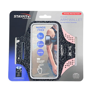 Stayfit Arm Wallet - Pink