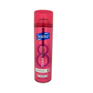 One unit of Suave Max Hold Unscented Hairspray 11 oz
