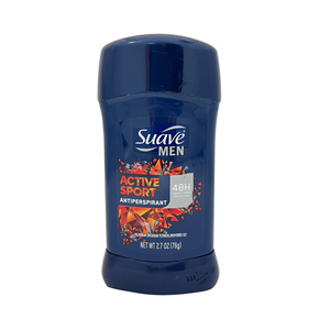 One unit of Suave Men Active Sport 48H Antiperspirant Deodorant  2.7 oz