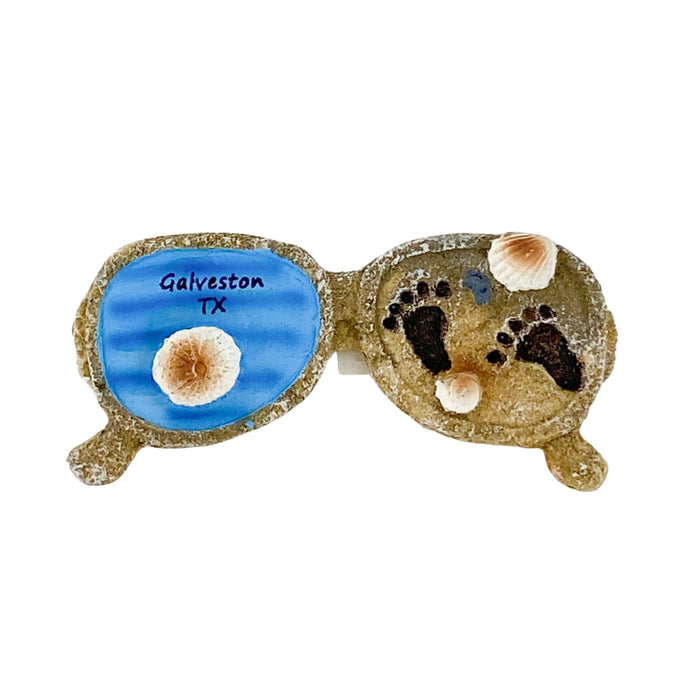 Sunglasses - Shell - Galveston TX - Blue Wave Magnet