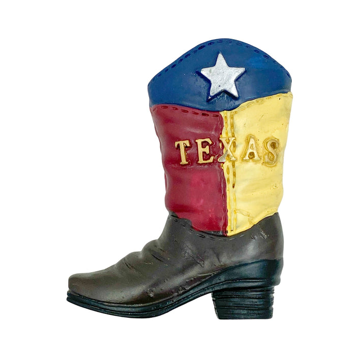 Texas Boot Lone Star Magnet
