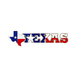 TX Flag Map Magnet