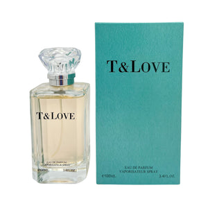 One unit of T & Love for Women Eau de Parfum 3.4 fl oz