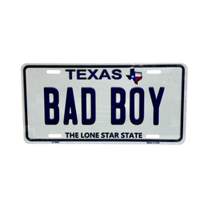 Texas - Bad Boy - The Lone Start State License Plate