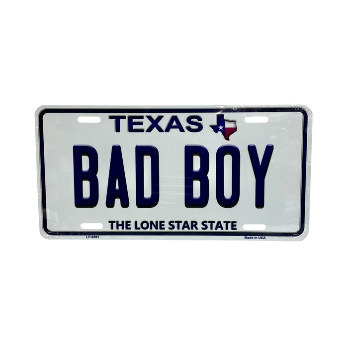 Texas - Bad Boy - The Lone Star State License Plate